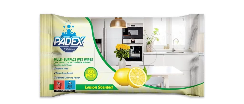 Çok Amaçlı Islak Mendil Limon