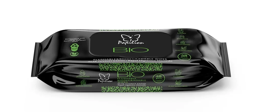 Islak Tuvalet Mendili Siyah 48 Adet